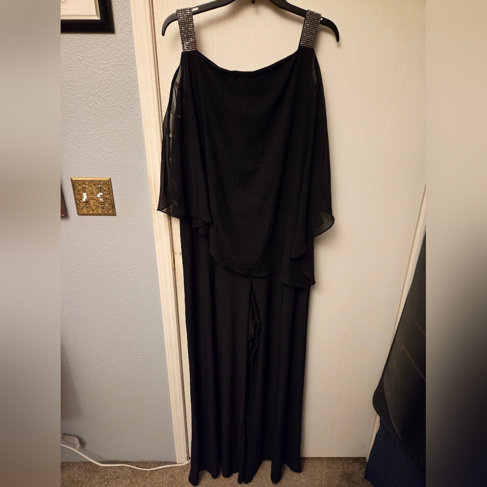 MSK Black Jumpsuit NWOT